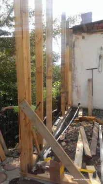 Каркасне будівництво або як ми добудовували ванну та передпокій (Багато фото), Зроби Сам ванну