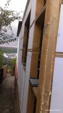 Каркасне будівництво або як ми добудовували ванну та передпокій (Багато фото), Зроби Сам добудовували