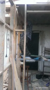 Каркасне будівництво або як ми добудовували ванну та передпокій (Багато фото), Зроби Сам добудовували