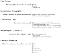 Кросспостінг в ЖЖ (LiveJournal) LiveJournal