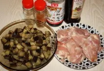 Курка з баклажанами по-китайськи курка