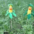 Майстер-клас з виготовлення лебедів із шишок з використанням синельного дроту. лебедів