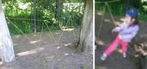 Майстер-клас з виготовлення туристичної «павутинки» на майданчику ДОП павутинки