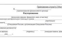Матеріальна допомога військовослужбовцям матеріальна
