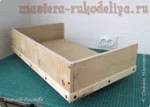 Майстер-клас з роботи з деревом Лежанка для кота роботи