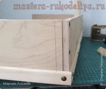 Майстер-клас з роботи з деревом Лежанка для кота лежанка