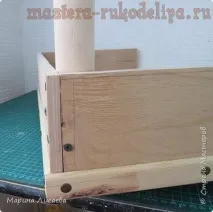 Майстер-клас з роботи з деревом Лежанка для кота лежанка