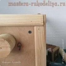 Майстер-клас з роботи з деревом Лежанка для кота майстер-клас