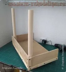 Майстер-клас з роботи з деревом Лежанка для кота кота