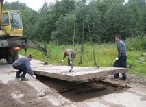 Монтаж дорожніх плит монтаж