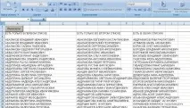 MS Excel та VBA швидке порівняння двох списків списків