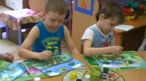 Безпосередня освітня діяльність у старшому пензлем