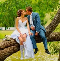 Оригінальні та цікаві ідеї для весільної фотосесії ідеї