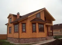 Обробка сайдингом зробленого з колод будинку як виконати правильно - Легка справа сайдингом