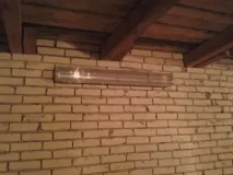 Освітлення у гараж витік