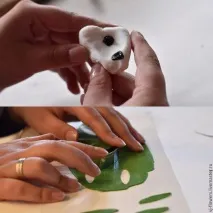 гілочкою