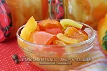 Перець з медом на зиму. перець