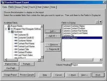 Підготовка звітів у Crystal Reports підготовка