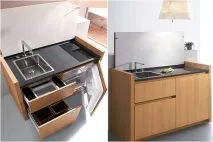 Чудові приклади крихітних кухонь для маленьких квартир крихітних