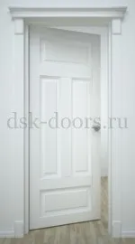 Продаж фінських білих дверей Alavus, білі класичні двері та сірі міжкімнатні продаж