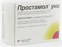 Простамол Уно від просатиту чоловіків інструкція, ціна, відгуки відгуки