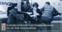 Психофізична Підготовка Спецназу По Системі Кадочникова, Система Кадочникова кадочникова