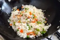Рис по-китайськи - покроковий рецепт з фото на викласти