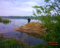 Рибалка на Істринському водосховищі істринському