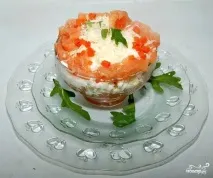Салат з фореллю - покроковий рецепт з фото на покроковий
