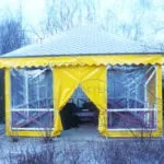 Намет для дачі, альтанки, навіси намет