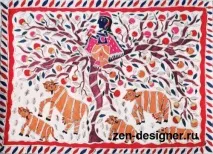 Північно-індійський живопис Мадхубані - Теорія - Zen Designer мадхубані