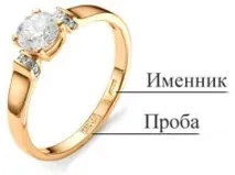 Срібні пусети Смайлик пробу