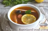 Солянка з ковбасою, Страви з огірків, рецепти з фото на 79 рецептів огірків