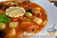 Солянка з ковбасою, Страви з огірків, рецепти з фото на 79 рецептів огірків