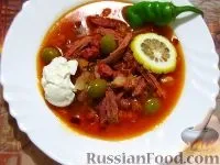Солянка з ковбасою, Страви з огірків, рецепти з фото на 79 рецептів солянка