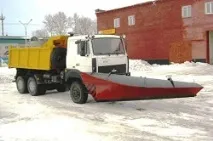 Снігоприбиральна техніка - автомобільний відвал відвал