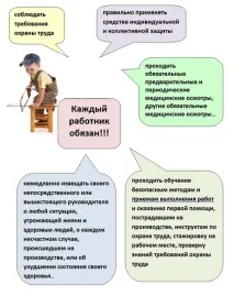 Створюємо пам’ятки з охорони праці праці