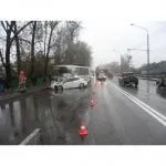 Весільний авто розбився про маршрутку в Новокузнецьку - нові подробиці весільний