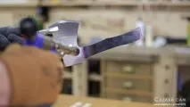 Сокирка зі старого різьбленого диска циркулярної пили, Зроби Сам старого