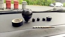 Установка ручки перемикання передач на Lancer з механічною коробкою або варіатором перемикання