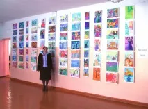 Варіанти оформлення стіни у школі для виставки дитячих творчих робіт - Блог кримського вчителя стіни