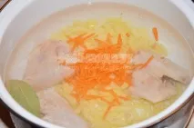 Смачний борщ на курячому бульйоні - рецепт з покроковими фото. курячому