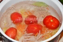 Смачний борщ на курячому бульйоні - рецепт з покроковими фото. курячому