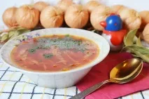 Смачний борщ на курячому бульйоні - рецепт з покроковими фото. борщ