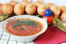 Смачний борщ на курячому бульйоні - рецепт з покроковими фото. курячому