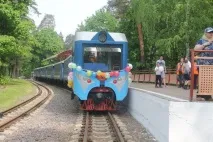 У травні знову запрацює дитяча залізниця у Кратовому дитяча