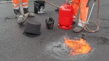 Холодна асфальтобетонна суміш особливості регенерації, фото холодна
