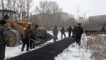 Холодна асфальтобетонна суміш особливості регенерації, фото холодна