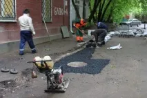 Холодна асфальтобетонна суміш особливості регенерації, фото суміш