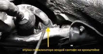 Заміна втулок стабілізатора хендай санта фе заміна